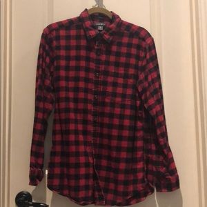 Red & black flannel Eddie Bauer